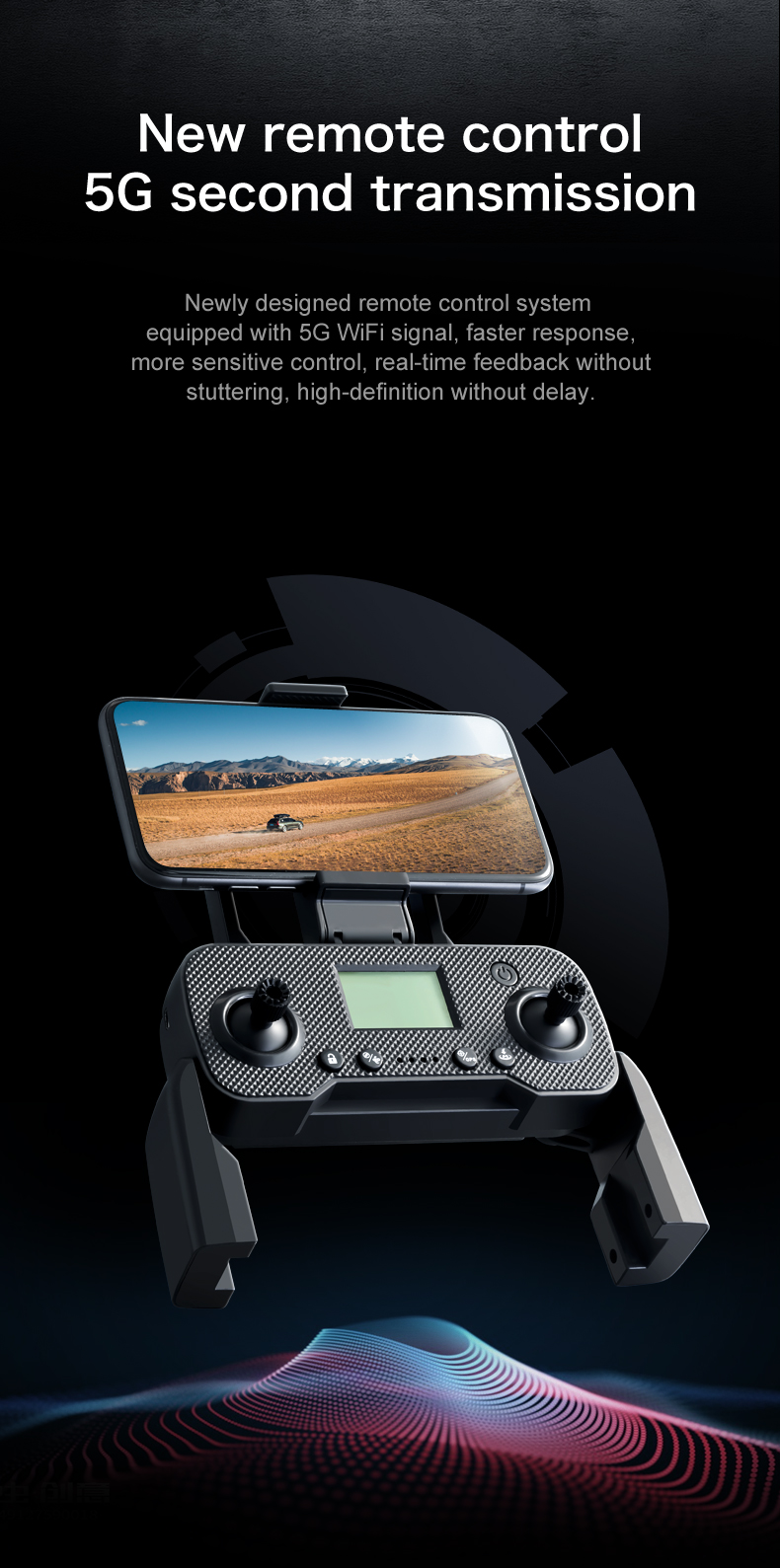 1500m Image Transmission Distance 2024 Flycam Mini RC Quadcopter with WiFi Indoor Hover Professional Photography Drones