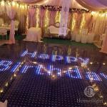 Waterproof 60*60cm Panel Stage Video LED Dance Floor Lights for Wedding Party