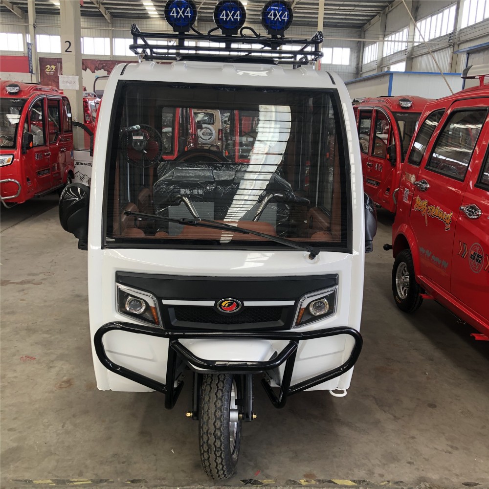 Passenger 40km/H 340Kg Small Solar Tricycle Taxi