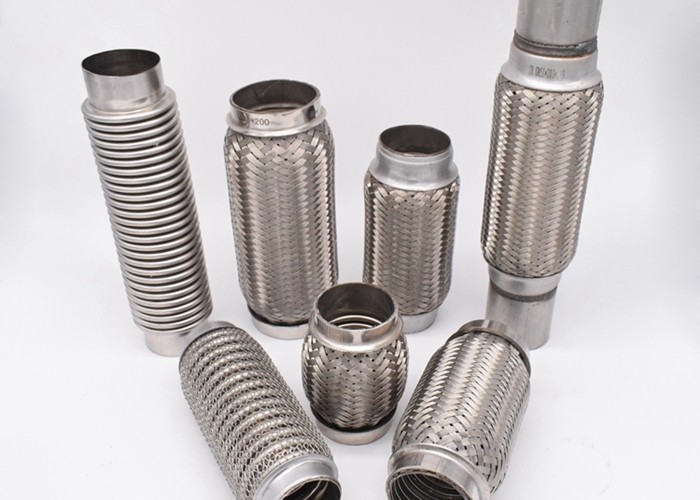 1.5" X 4" Double Braided 1.2mm Stainless Steel Flex Pipe
