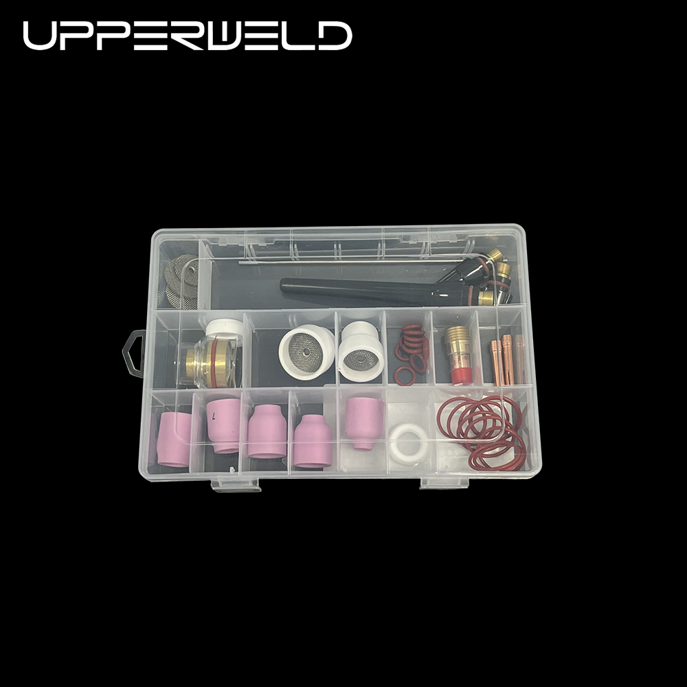 TIG Welding Torch Accessories Alumina and Clear Nozzle for 30PCS TIG Spare Parts