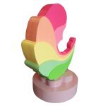 OEM Large Size Resin Fibreglass Sculpture Flower Petal Sculpture
