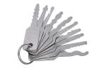 Auto Jigglers (10 Pieces) Tryout Keys for Cars