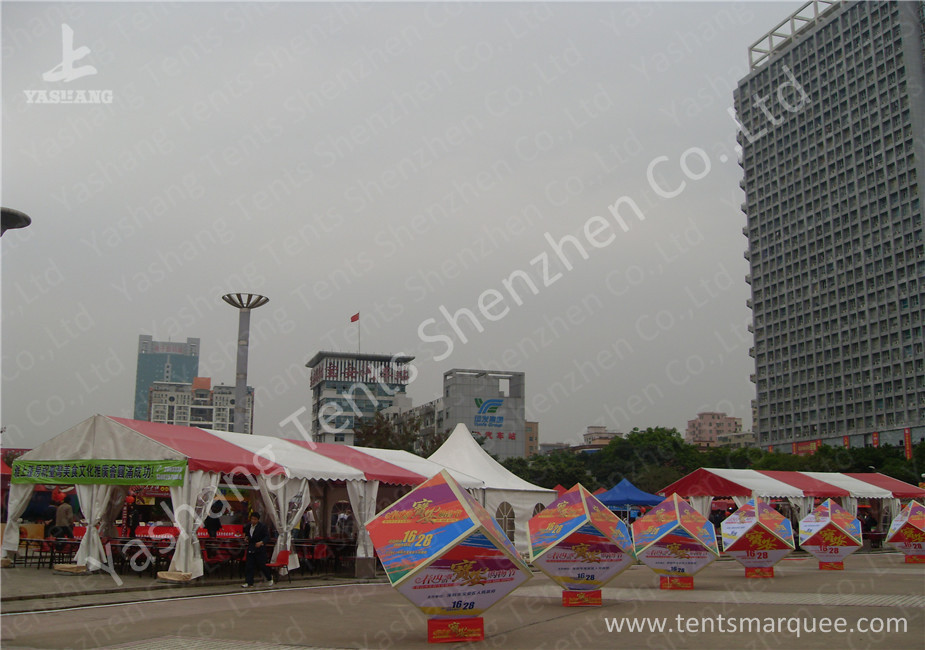 6x18M A-Frame Shape Outdoor Event Tent Transparent PVC Windows UV Resistant