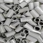 Sintered 50 Micron Mesh Filter Valve Body Stainless Steel Filter Element