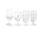 Airlines Lead Free Crystal Drinking Glasses OEM 28Oz Hand Blown Wine Glass