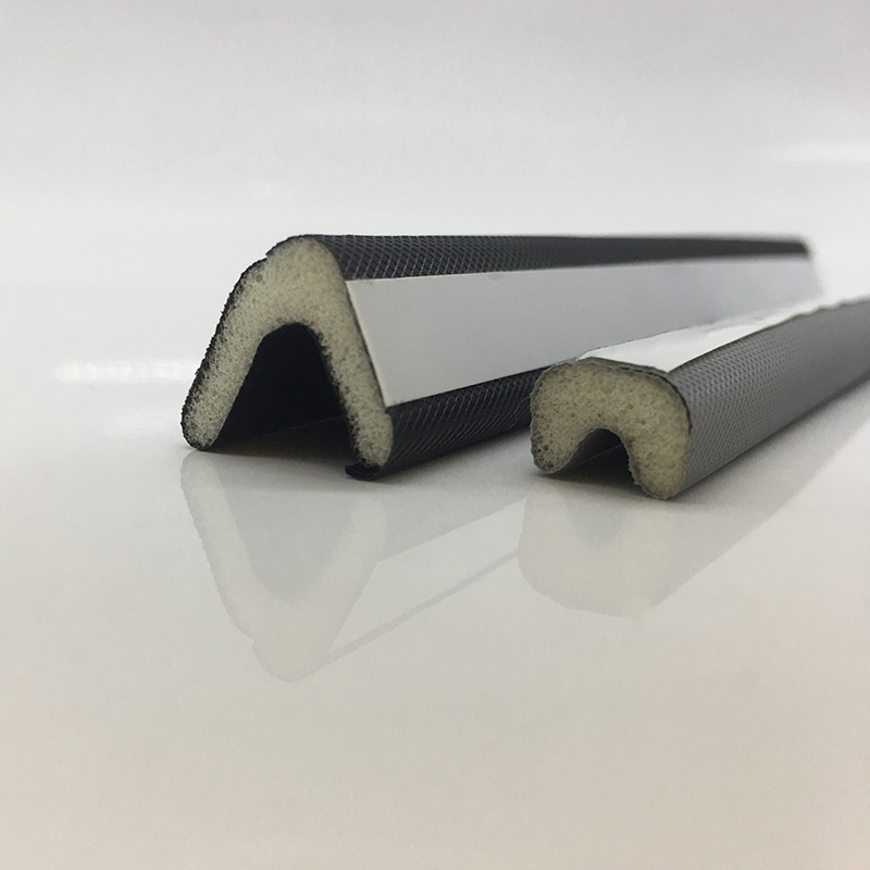 Wooden Door Seal V Type Dust Proof Weather Strip with Extrusion Processing