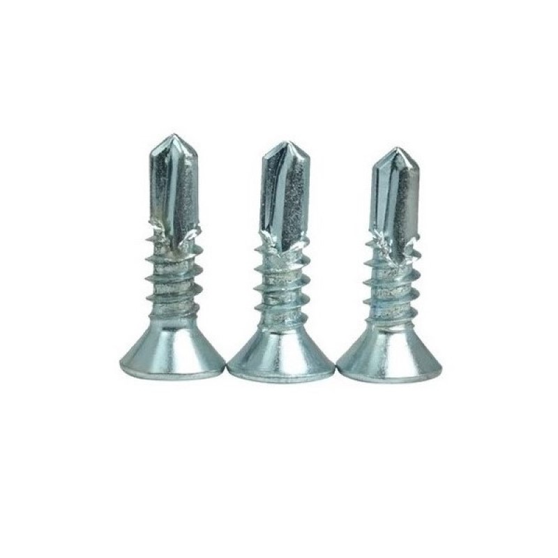 304 Stainless Steel Countersunk Head Self-Tapping Screw DIN7504 Fasteners Bolt and Nut