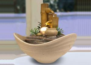 Wholesale 7 Inch Electric Bamboo Indoor Waterfall Fountain from china suppliers