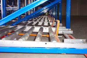 Wholesale High Density Storage Pallet Live Racking Automobile Industrial Warehouse Storage Track from china suppliers