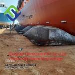 Florescence Marine Ship Launching Airbag Black Color