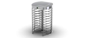Building Full height Pedestrian Turnstile Gate / Construction Site Security Turnstiles