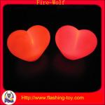 Customized 3 led light red heart shaped Hot Valentine Gifts HL-C3314