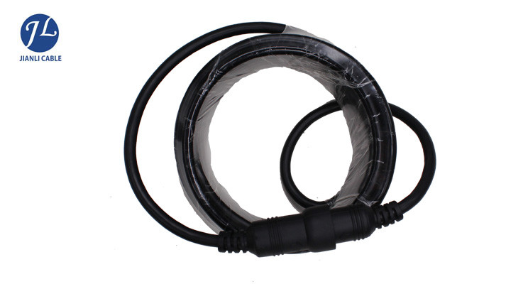 Waterproof Rearview Car Camera Extension Cable With 13 Pin Din Plug And Play