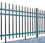 Zinc Steel Guardrail Fence 2M*1.5M anti-corrosion treatment fence Black simple