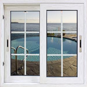 Wholesale Single Hung 2.5mm Double Glazed Aluminium Sash Windows AS2208 Certificate from china suppliers