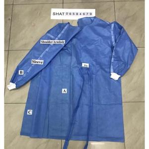 Wholesale Non Sterile Elasticated Cuffs OEM Waterproof Disposable Coveralls from china suppliers
