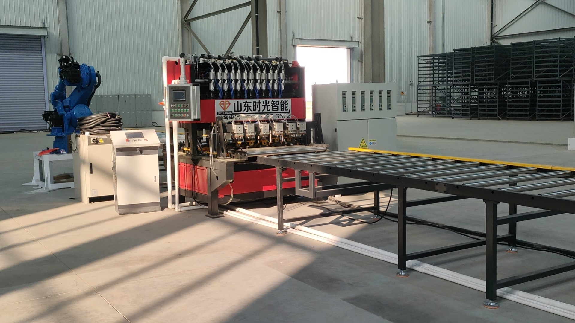 Water Cooling Steel Bar Mesh Welding Machine With Input Current 50/60Hz