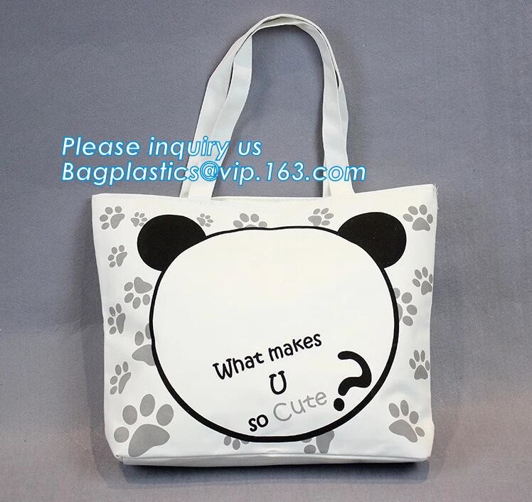 customized professional wholesale tote bag cotton canvas bags,Colorful pattern heat transfer printing custom canvas bag