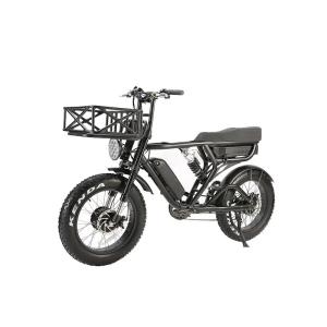 Wholesale Electric Fat Bike for Men Adults High Power 1000w Customized Color Alloy Frame Fatbike from china suppliers