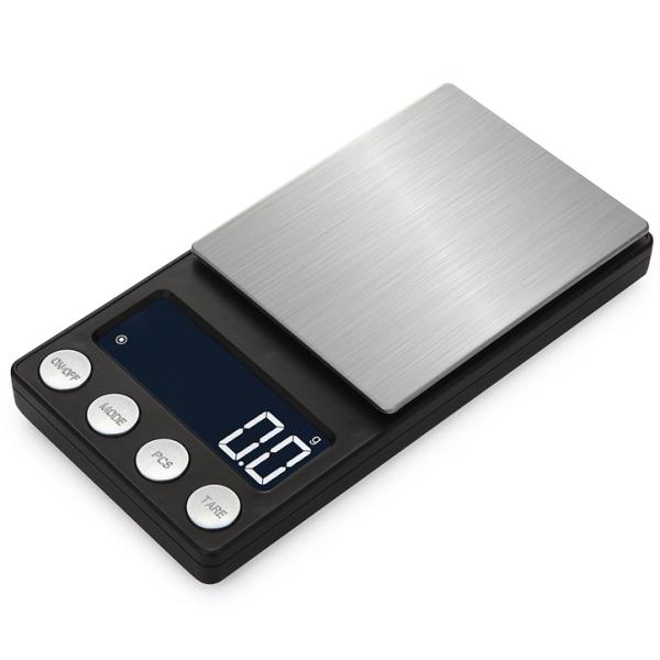 Battery Powered Digital Weighing Scale 500g Capacity 0.01g Division for Precise Measurements