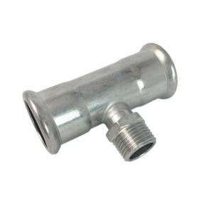Wholesale 45 Degree Tee Bend Connector CF8 CF8M Stainless Steel Pipe Fittings For Plumbing from china suppliers