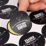 Customized Waterproof Label Sticker Machine Printing Adhesive Wholesale