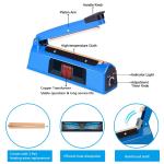 Manual Heat Sealing Machine for Retail Packaging Beverage Food Fruits Vegetable