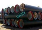 ISO 2531 Class K9 Ductile Iron Tube With External Zinc Spaying Bitumen Coating
