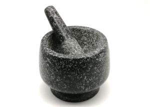 Wholesale Natural Granite Stone Mortar And Pestle Set Polished Surface For Herbs Spices from china suppliers
