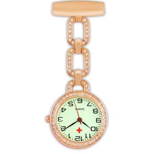 Wholesale High-quality Physician Nursing Watch Diamond Chest PocketWatch Pocket Watch Medical Exam Watch Doctor Clock Gift from china suppliers