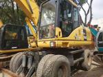 0.97m3 Bucket PW160-7 16 Ton Used Komatsu Excavator