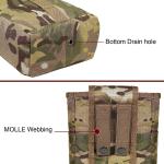 Molle Dump Pouch, Tactical Slingshot Ammo Pouch Foldable Mag Dump Pouch Magazine