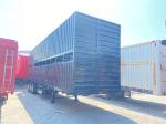 Jost E100 Landing Gear Skeleton Transport Semi Trailer For Livestock Carriers