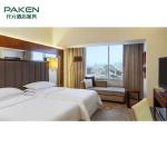Light Color Solid timber Hotel Bedroom Furniture