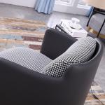 Eco Friendly Wood And Fabric Dining Chairs For Cafes / Bar / Meeting Room