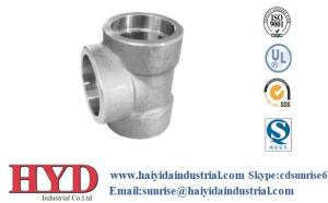 Wholesale Forged Fittings stainless steel fitting Threaded Tee from china suppliers