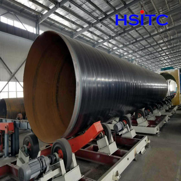 S275 In Tunnel Dn1200mm SSAW Steel Pipe 12.7mm EN10219