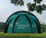 Zipper Tarpaulin Inflatable Advertising Tent 0.3mm TPU Structure Pvc Storage Bag