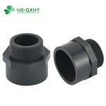 Dn65 Dn100 Pn16 PVC Female Thread Adapter for Pressure Pipe Fitting Size 20mm to