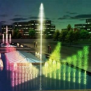 China Program Control Water Portable Fountain With LED Lamps on sale