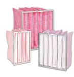 HVAC Bag Filtration Air System Dust Collector Fiberglass Air Purifier Pocket