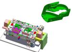 Steel Material Plastic Injection Molds In Automotive Industry Interior