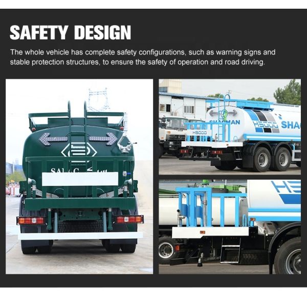 6x4 Large Green Sprinkler Truck Multi Functional Diesel Dust Suppression Road Watering Truck