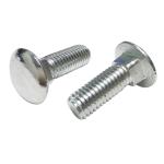 DIN603 Galvanized Square Neck Carriage Bolt Full Thread UNC Grade 4.8