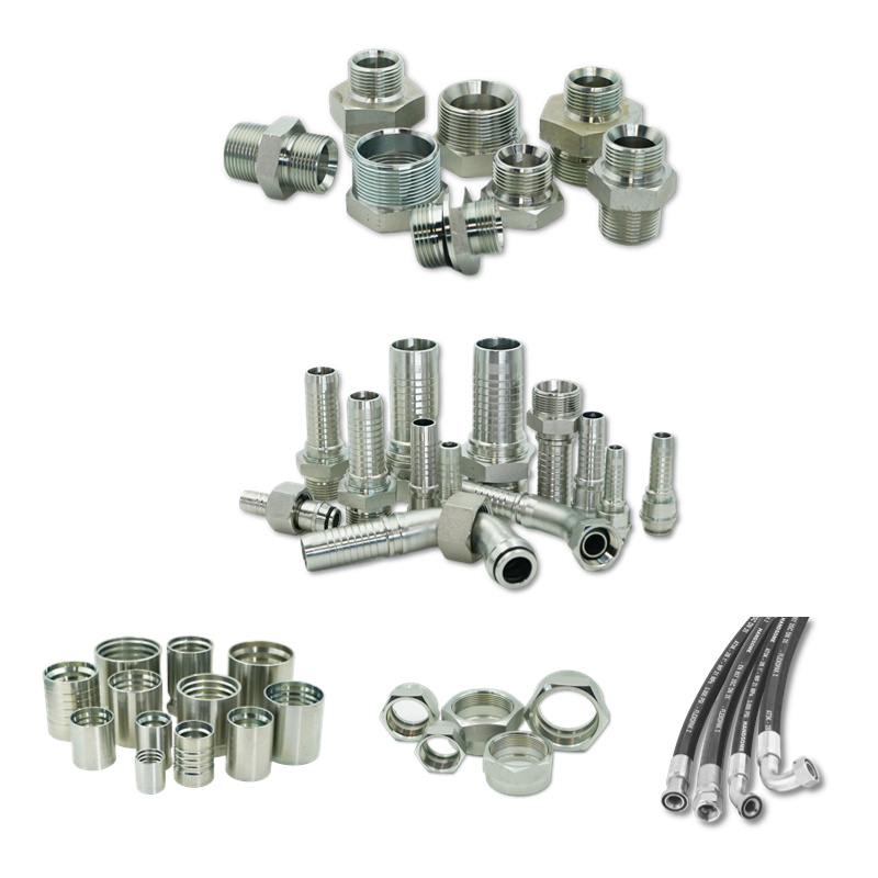 Hydraulic Interlock Fitting High Quality Hydraulic Hose Fitting Flange 87311