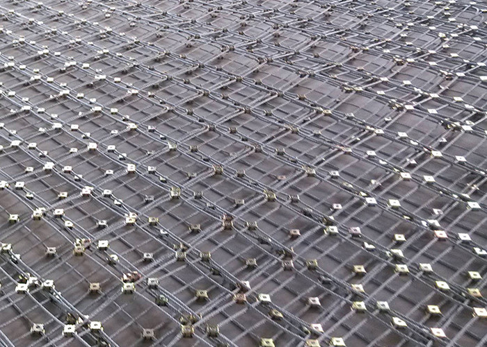 25.4mmx44mm ferrule Wire Rope Net Garden Fence Mesh