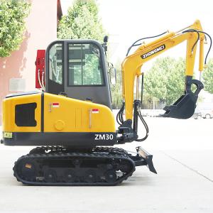 Wholesale Hydraulic Digging Machine Construction 3 Ton Micro Crawler Excavator Compact Small Digger from china suppliers
