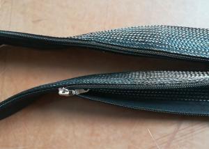 Wholesale Black Color Zipper Cable Sleeve Braided Wrap Zip Up Cable Tidy Custom Diameter from china suppliers