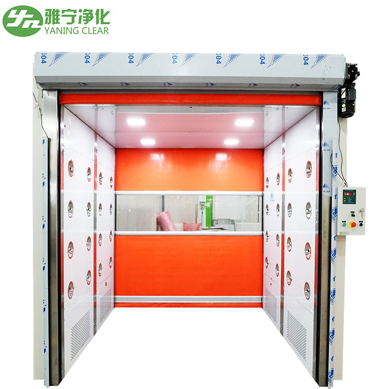 Intelligent Stainless Steel Air Shower For Clean Room Air Shower Room Industry Cleanroom System